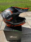 Preview: Helm Motocross UFO Erwachsene Schwarz-Orange